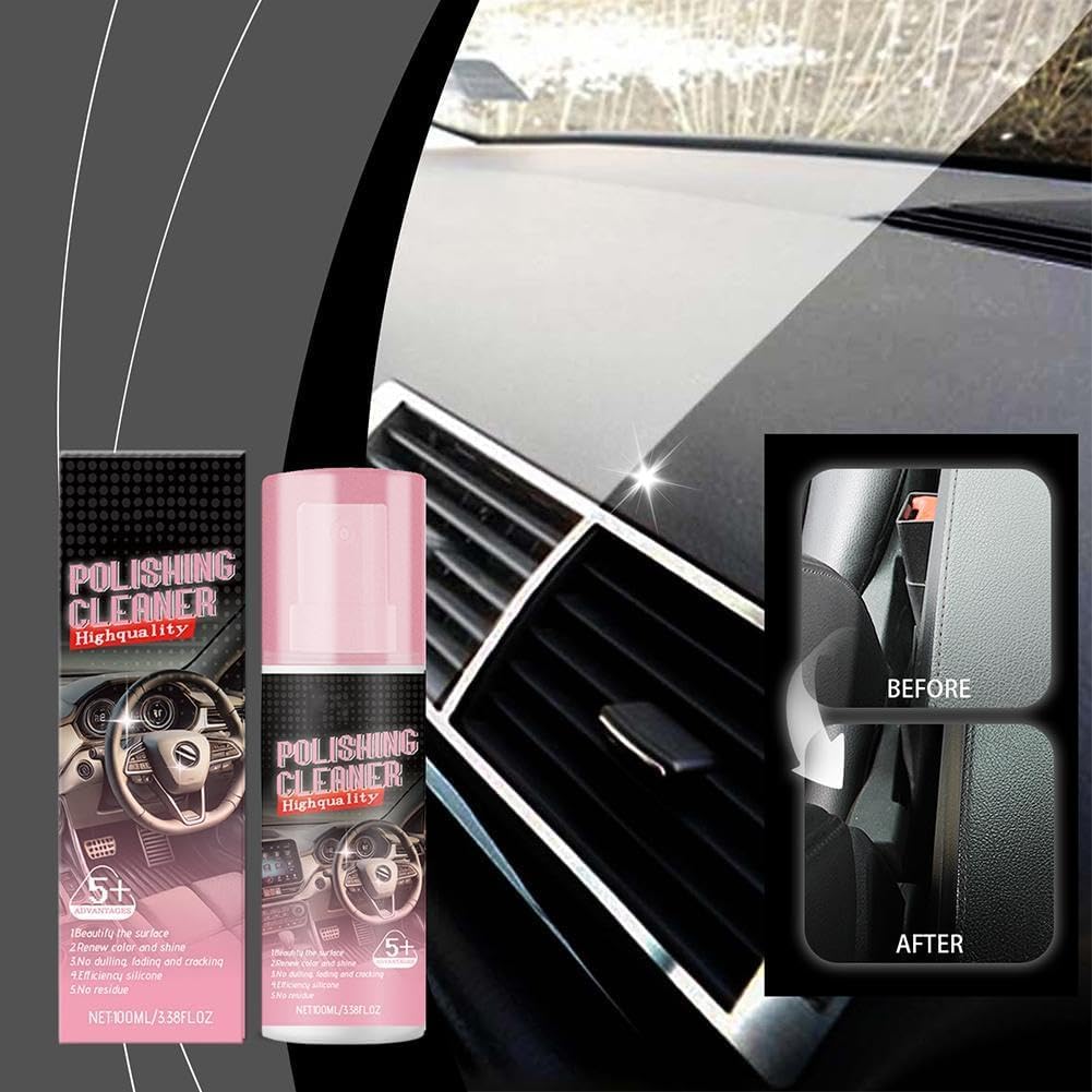 All Purpose Polishing Car Cleaner Spray (Buy 1 Get 1 Free)