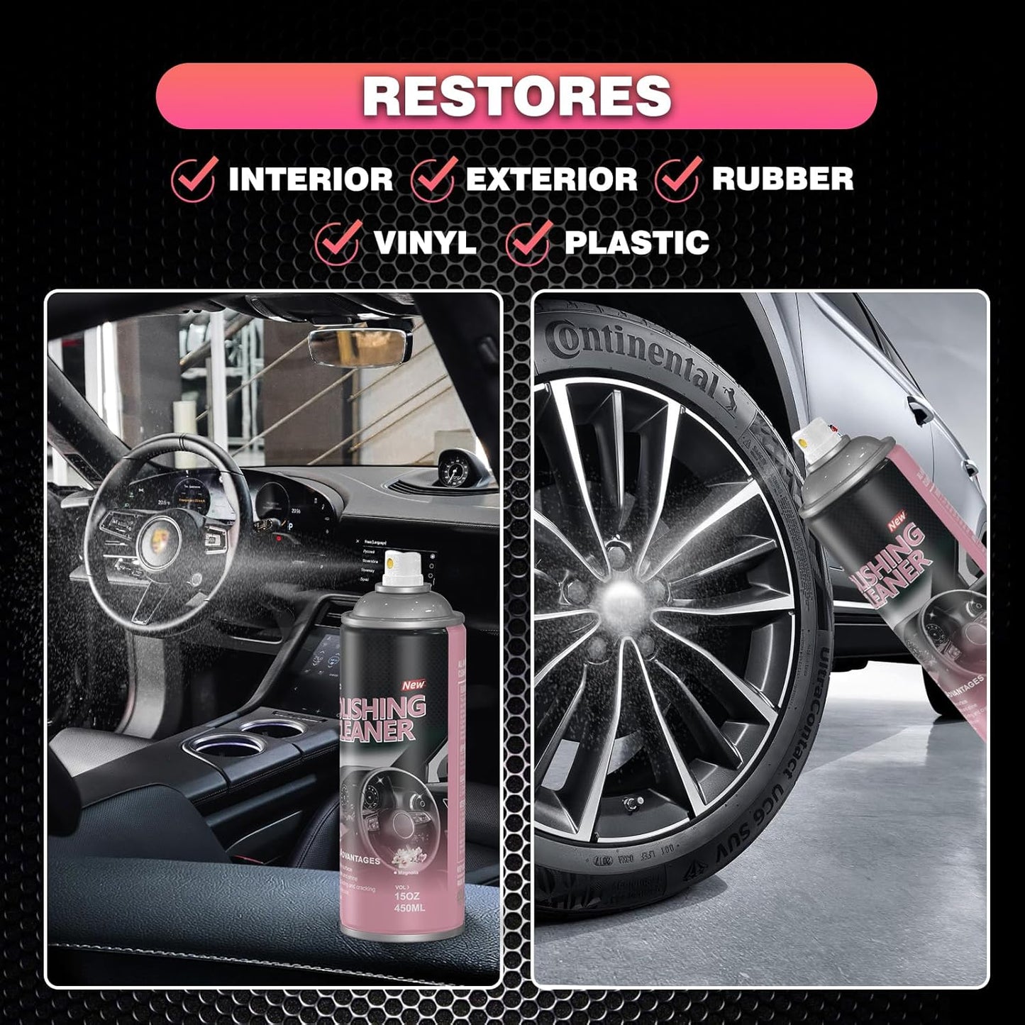 All Purpose Polishing Car Cleaner Spray (Buy 1 Get 1 Free)
