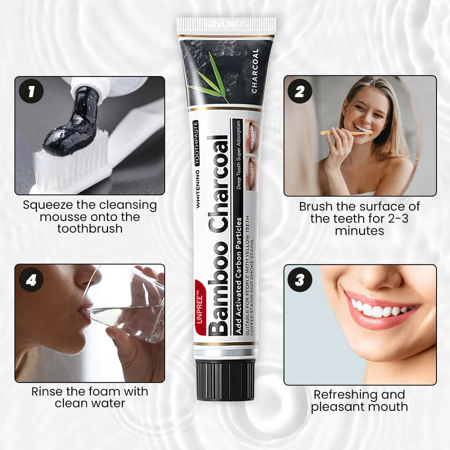 Bamboo Activated Charcoal™ Teeth Whitening Toothpaste
