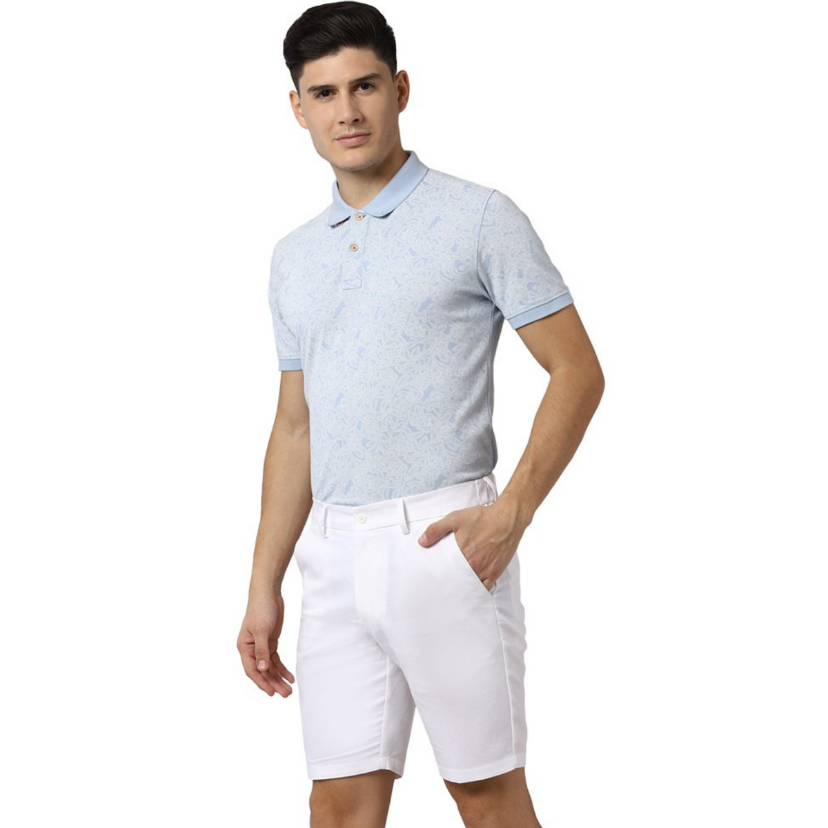 Men's Trendy Stretchable Cotton Shorts (Pack of 4)