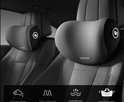 Car Neck & Shoulder Pillow (Free Strap Included)