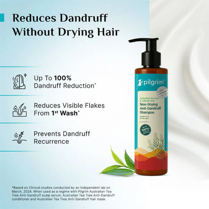 Australian Tea Tree Non-Drying Anti-Dandruff Shampoo