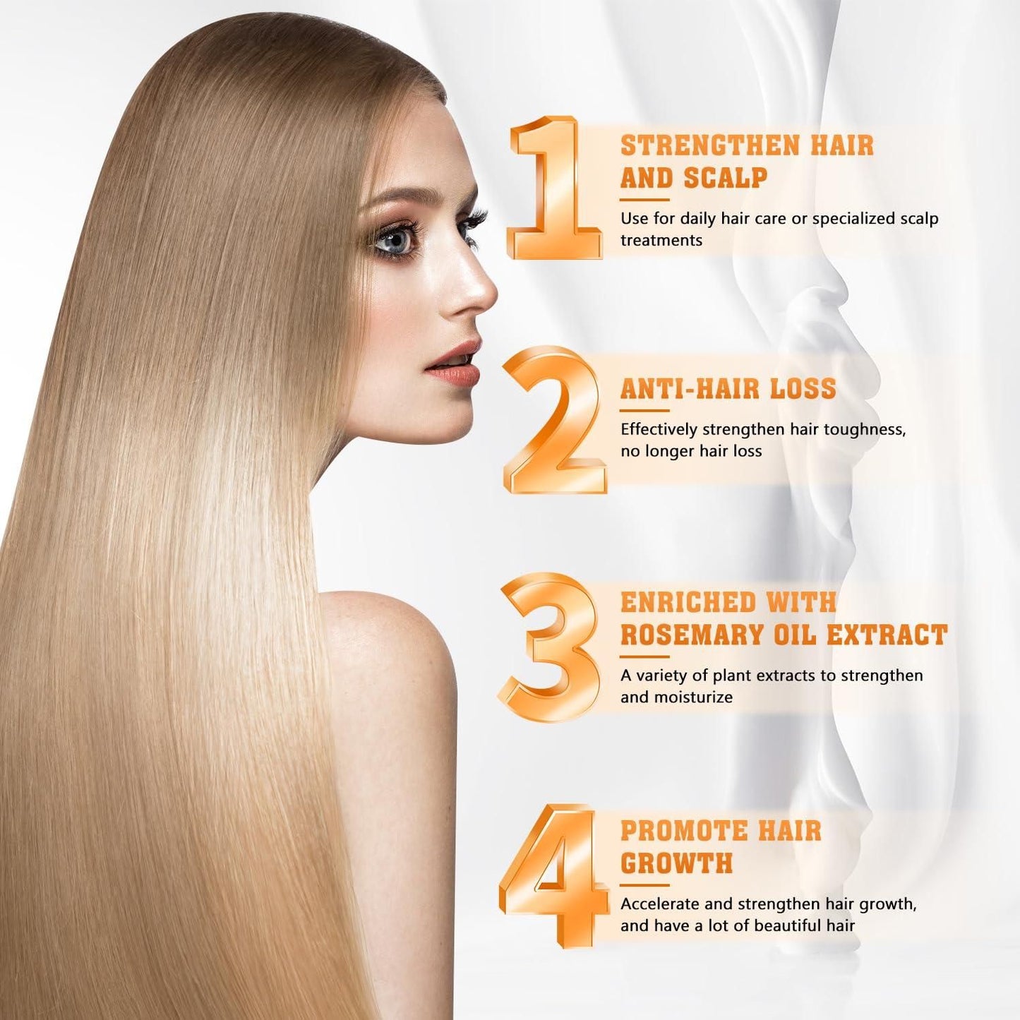 Natural Anti-Hair Fall Treatment Shampoo (Buy 1 Get 1 Free)