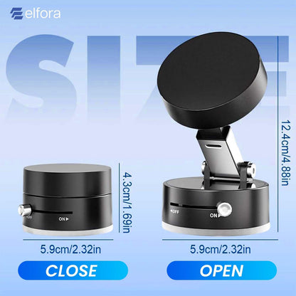 Smart Vacuum Magnetic Phone Holder (With 1 Year Warranty)