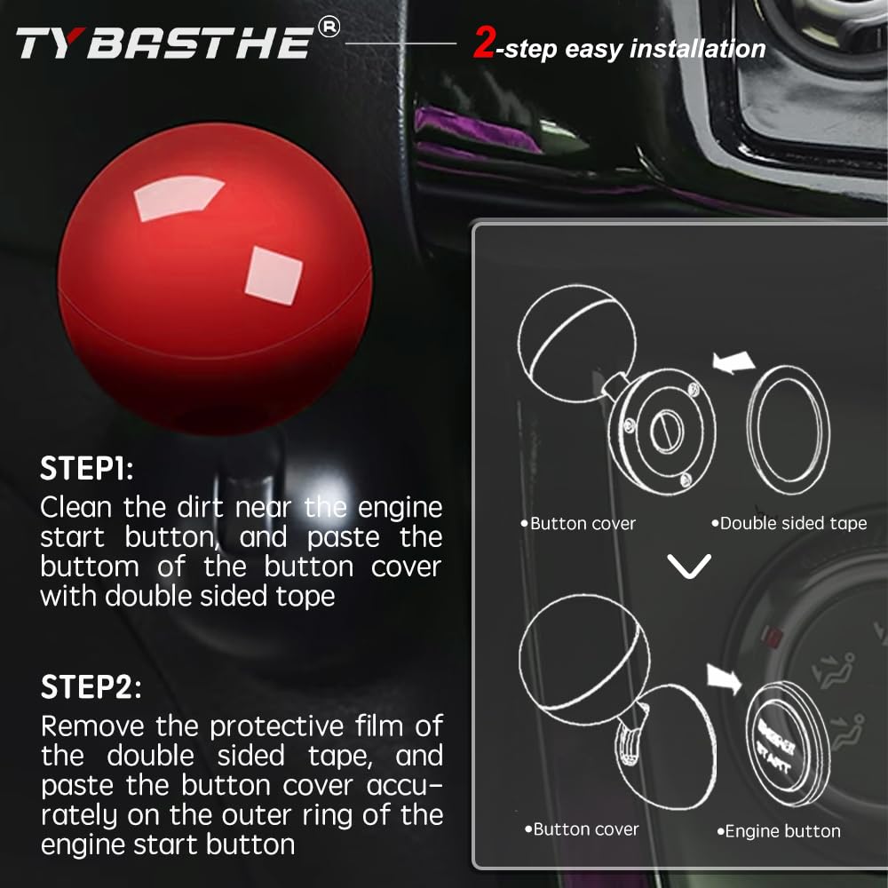 TY Ignition Joystick Start Button Cover