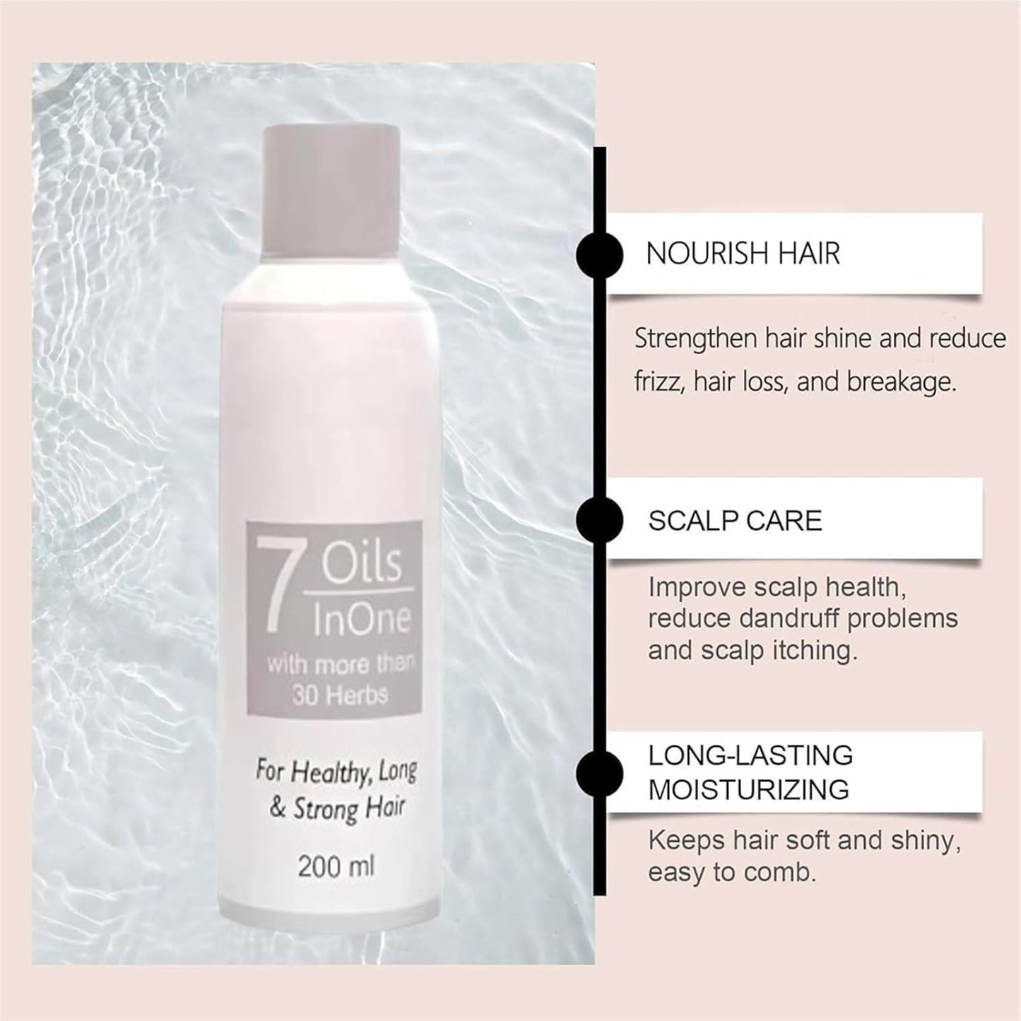 RootNoursih Hair Food Oil (Buy 1 Get 1 Free)