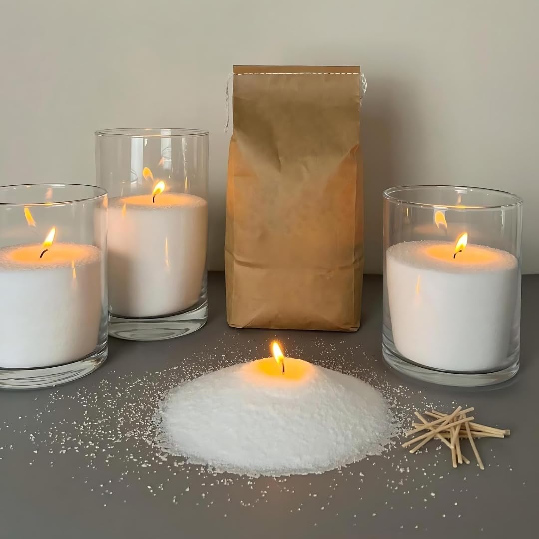 Luxury Reusable Sand Candle (Free 50 Wicks)