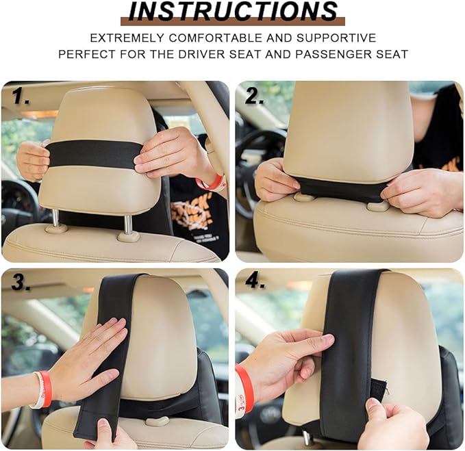 Memory Foam Car Neck Pillow