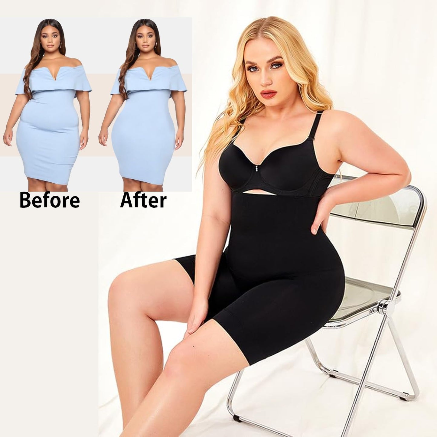 4-in-1 Womens Body Shaper