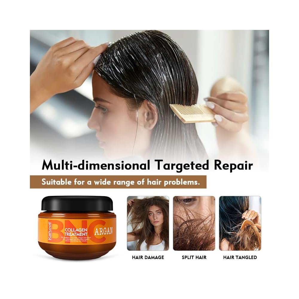 Natural Collagen Treatment Hair Mask (Buy 1 Get 1 Free)