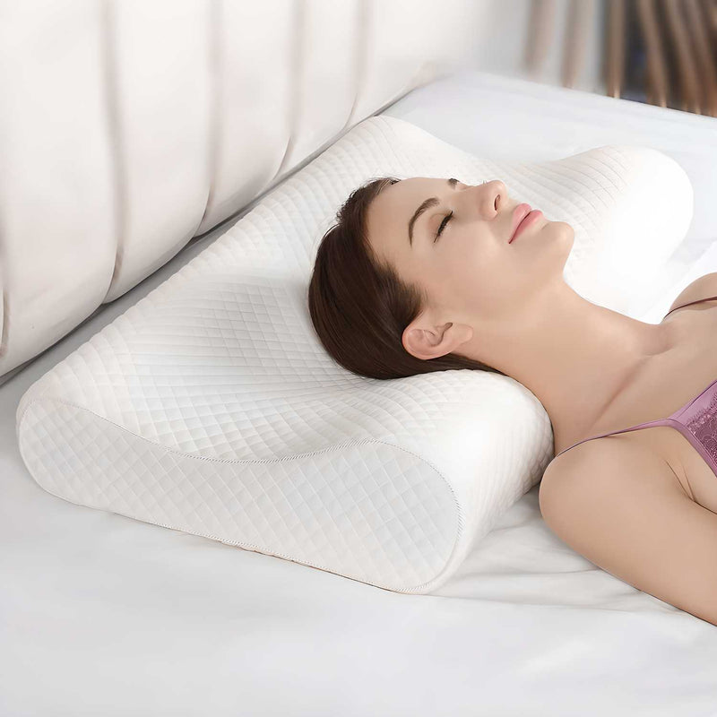 3-In-1 Orthopedic Neck Pillow (Free Removal Cover)