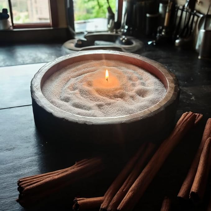 Luxury Reusable Sand Candle (Free 50 Wicks)
