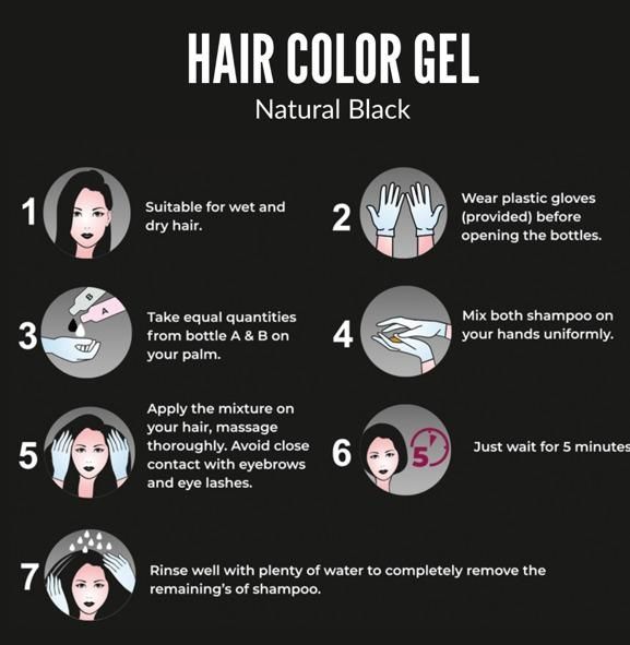 Natural Hair Color Gel (Buy 1 Get 1 Free)