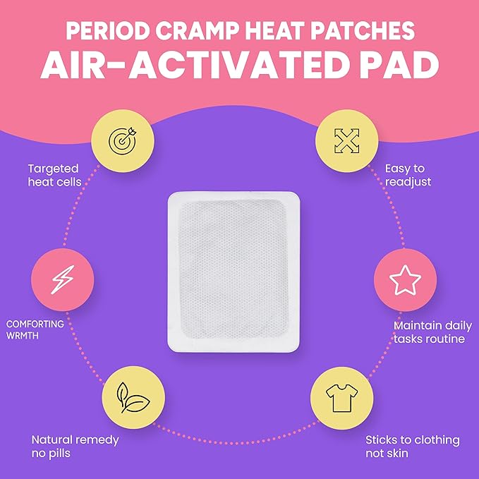 4Pcs Menstrual Cramp Relief Heating Pads (Buy 1 Get 1 FREE)