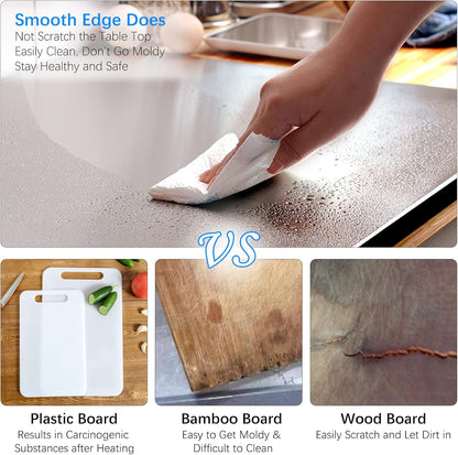 Versatile Stainless Steel Cooking Board