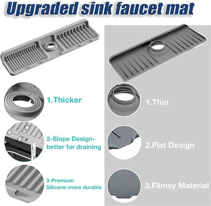 Tap Drainage Mat For Bathroom and Kitchen