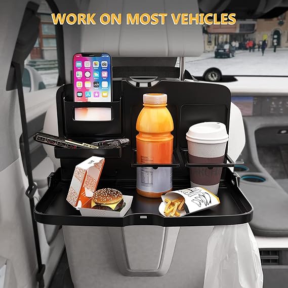 Multifunctional Car Backseat SmartTable