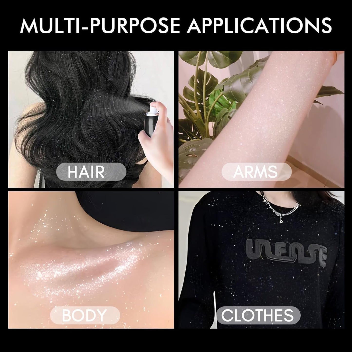 Perfumed Glitter Hair Spray (Buy 1 Get 1 FREE)