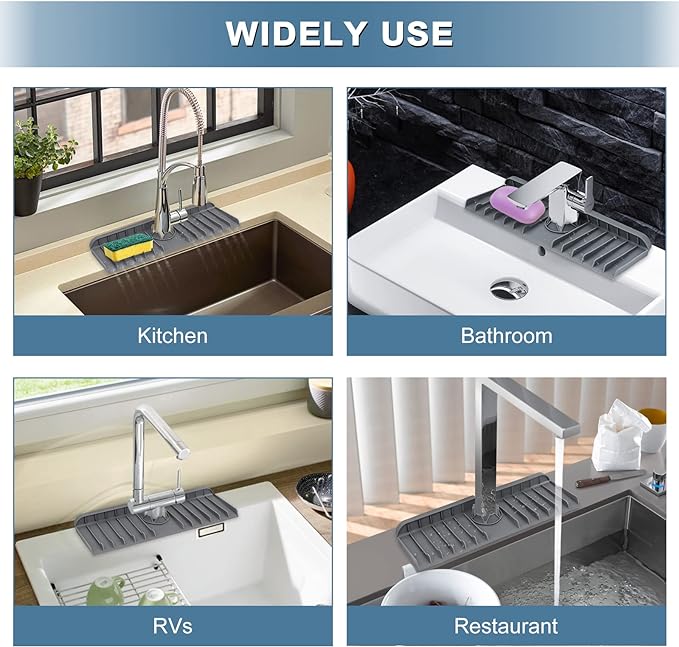 Tap Drainage Mat For Bathroom and Kitchen