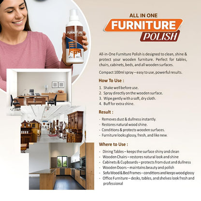 All-In-One Furniture Polish (Buy 1 Get 2 Free Diwali Offer)