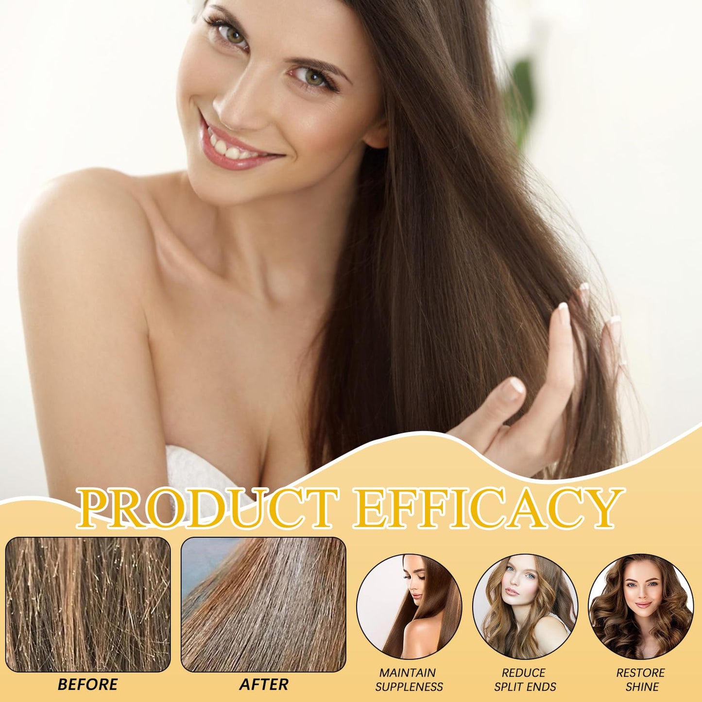 Perfumed Silky Hair Essence Spray (Buy 1 Get 1 Free)