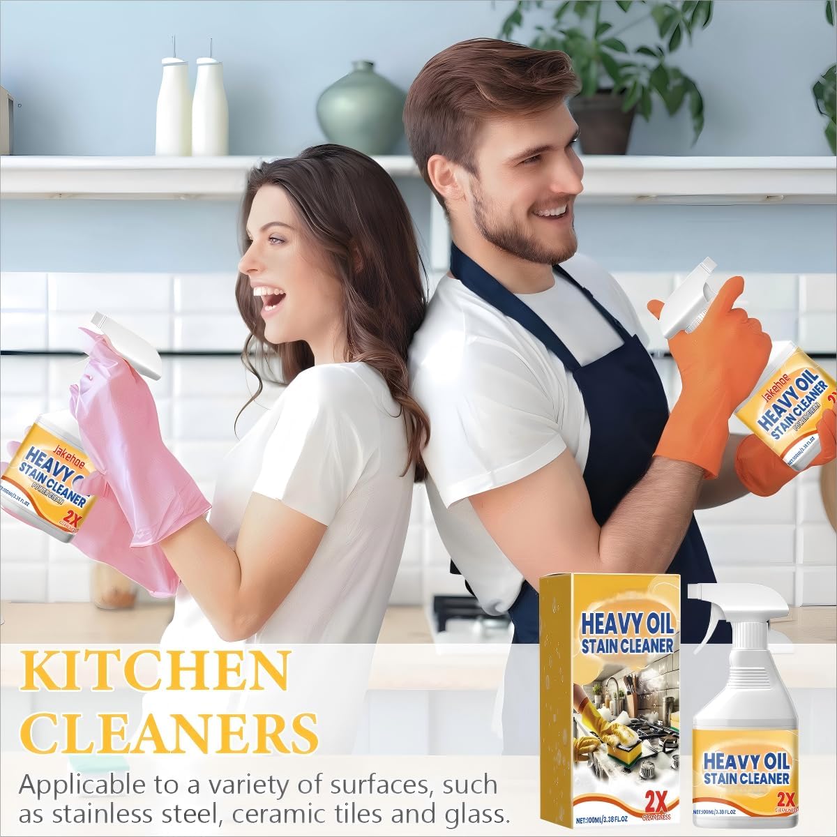 All-Purpose Kitchen Cleaner Spray (Buy 1 Get 1 Free)