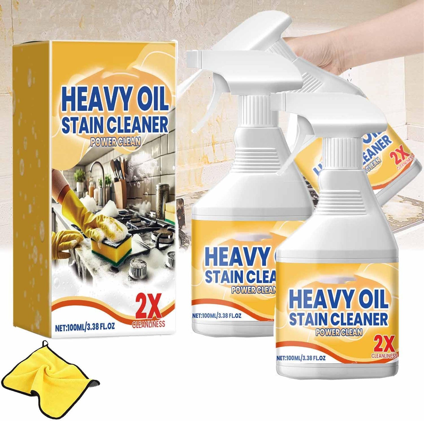 All-Purpose Kitchen Cleaner Spray (Buy 1 Get 1 Free)