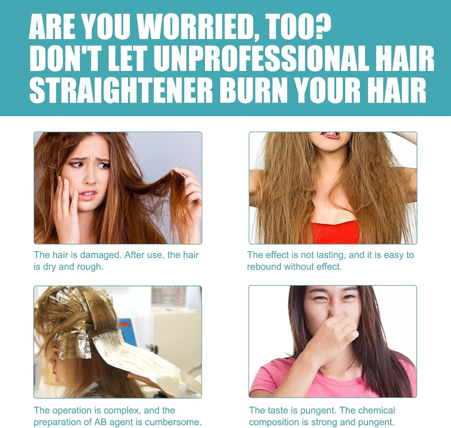 Silky Protein Hair Straightening Cream (Buy 1 Get 1 Free)