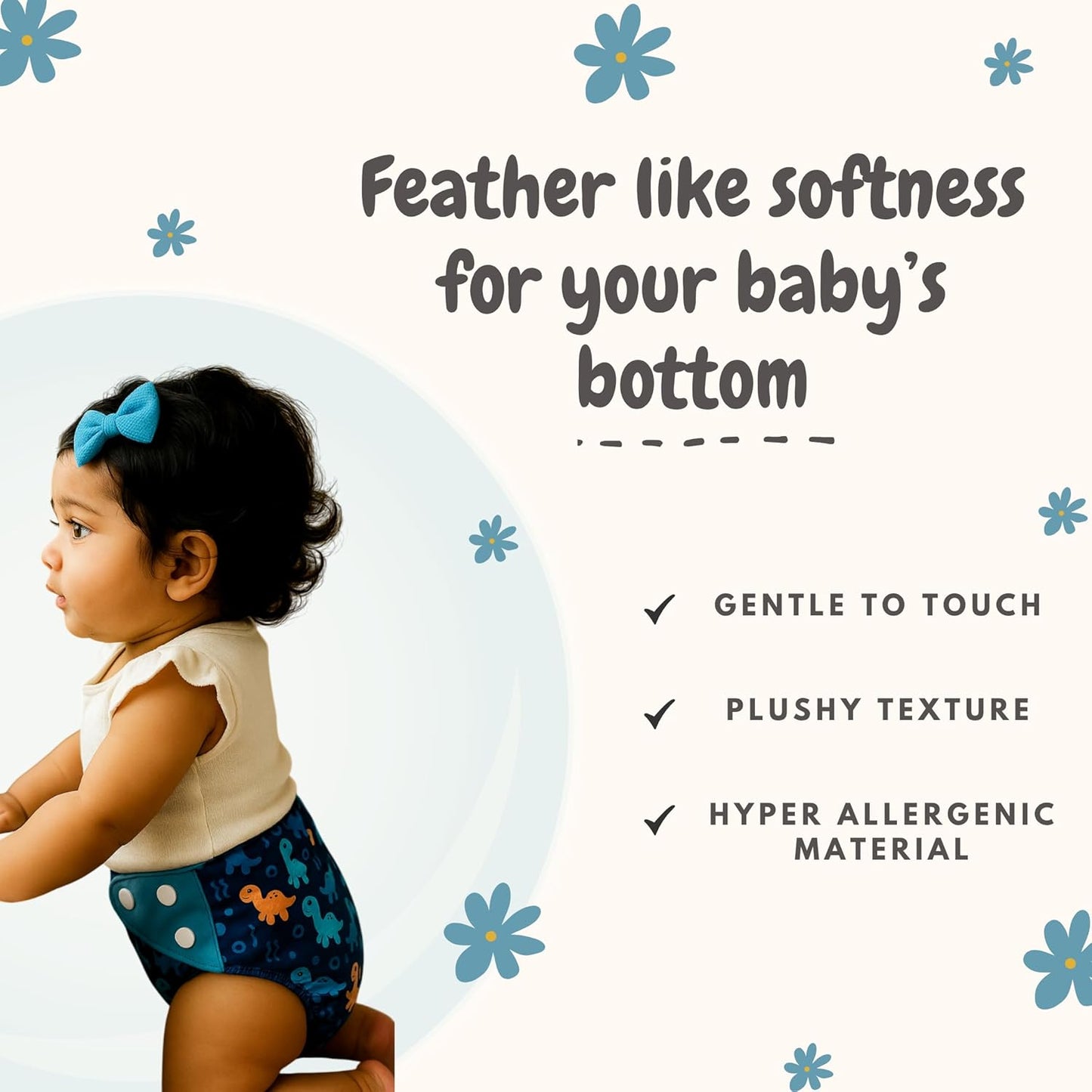 Leakage-Proof Reusable Cloth Diapers (Buy 1 Get 1 Free)