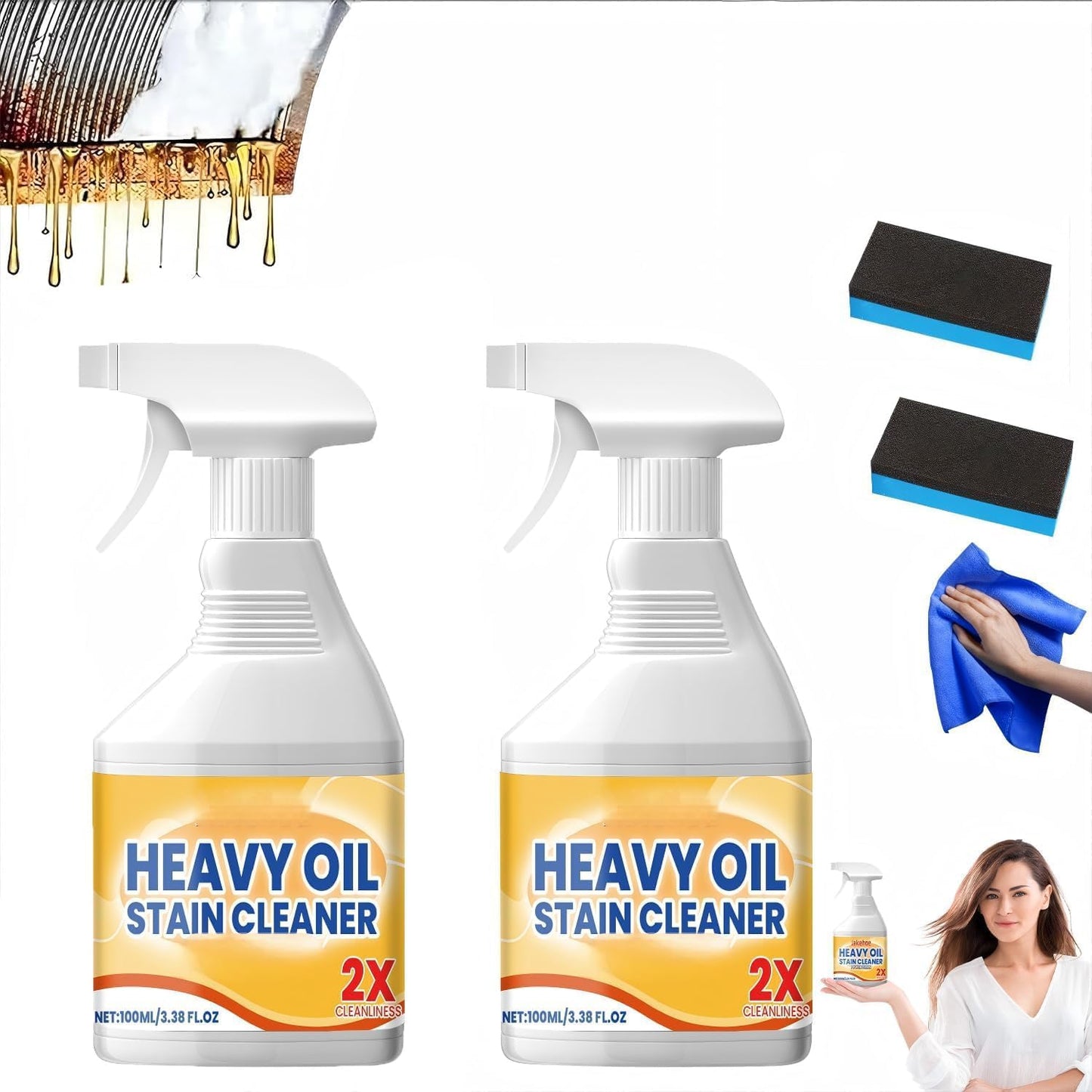 All-Purpose Kitchen Cleaner Spray (Buy 1 Get 1 Free)