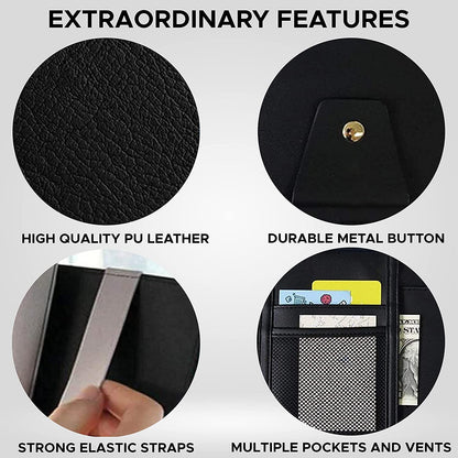 Multi-Purpose Car Visor Organizer