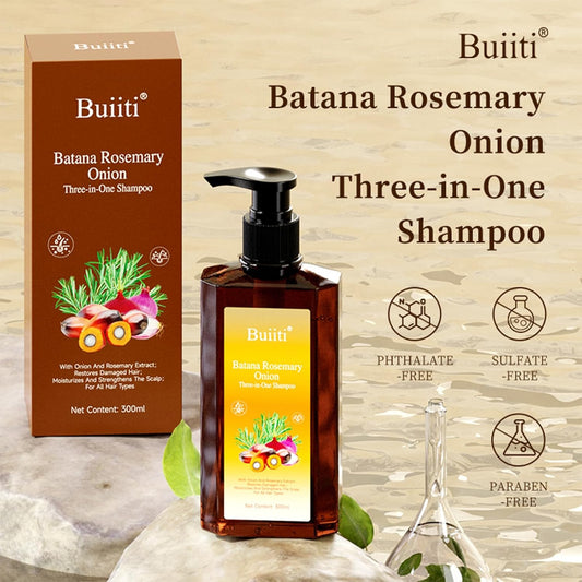 Buiti 3-in-1 Natural Anti Hair Fall Shampoo (Buy 1 Get 1 Free)