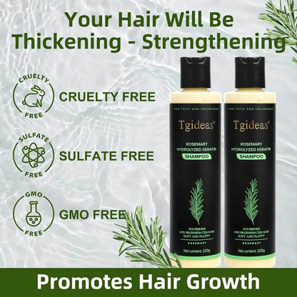 Rosemary Keratin Boost Hair Growth Shampoo (Buy 1 Get 1 Free)