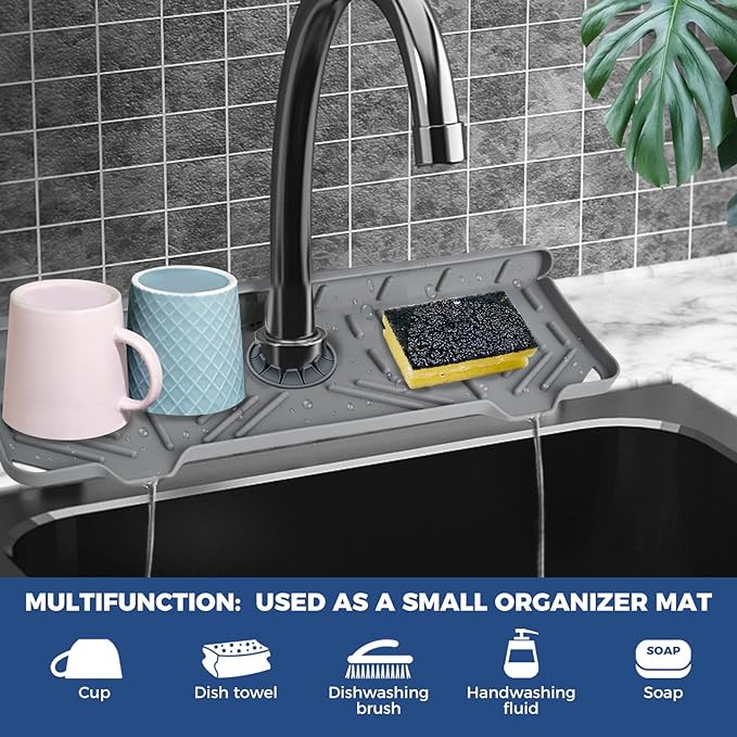 Tap Drainage Mat For Bathroom and Kitchen
