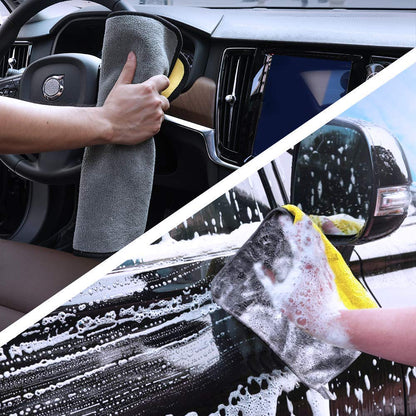 Multipurpose Microfiber Car Cleaning Towel (Buy 1 Get 1 Free)