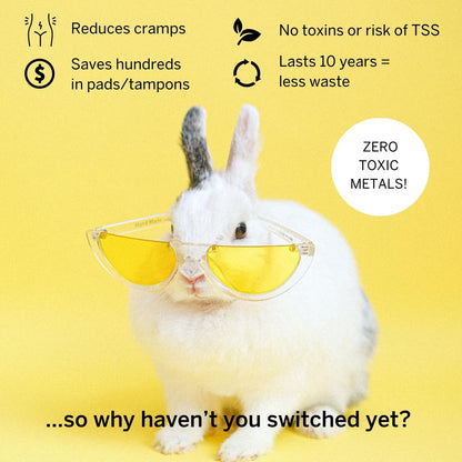 Reusable Menstrual Cup For Periods (Buy 1 Get 1 Free)