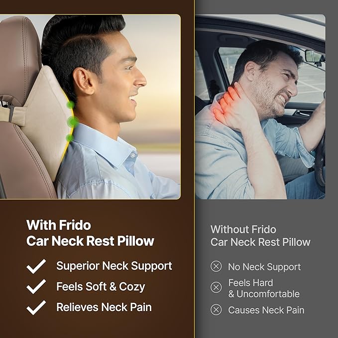 Memory Foam Car Neck Pillow