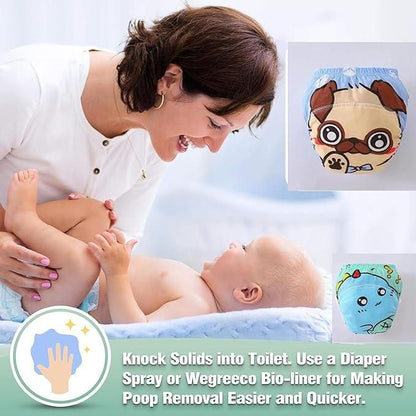 Leakage-Proof Reusable Cloth Diapers (Buy 1 Get 1 Free)