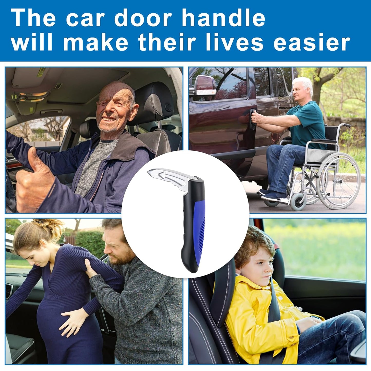Multi-Function Car Door Supporter