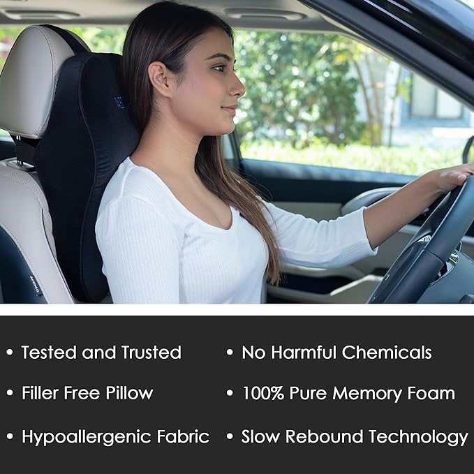 Memory Foam Car Neck Pillow