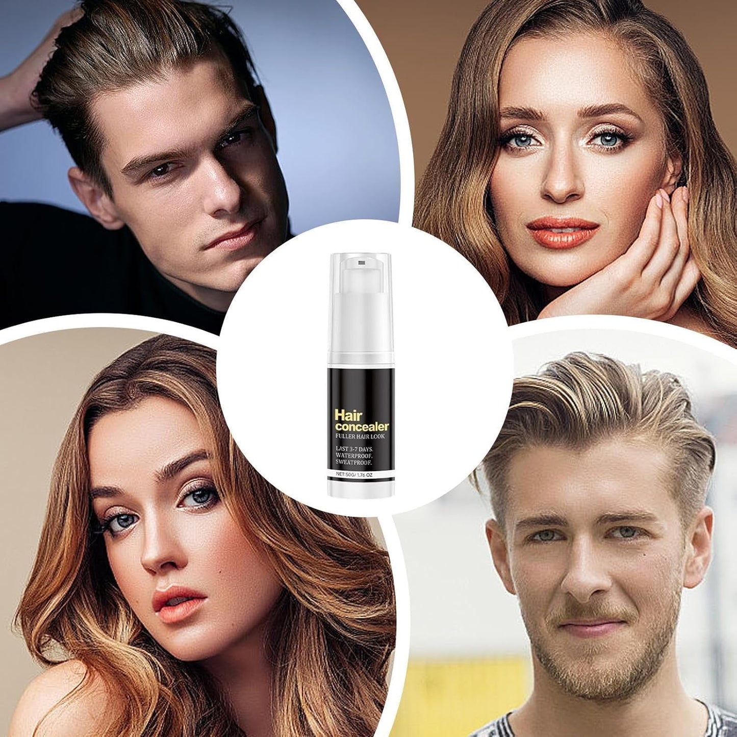 Natural Hair Concealer Cream (Buy 1 Get 1 Free)