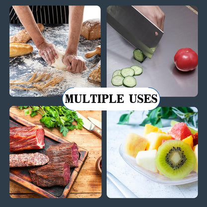 Versatile Stainless Steel Cooking Board
