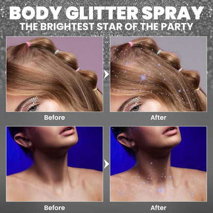 Perfumed Glitter Hair Spray (Buy 1 Get 1 FREE)