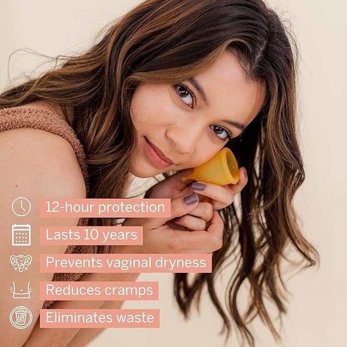 Reusable Menstrual Cup For Periods (Buy 1 Get 1 Free)