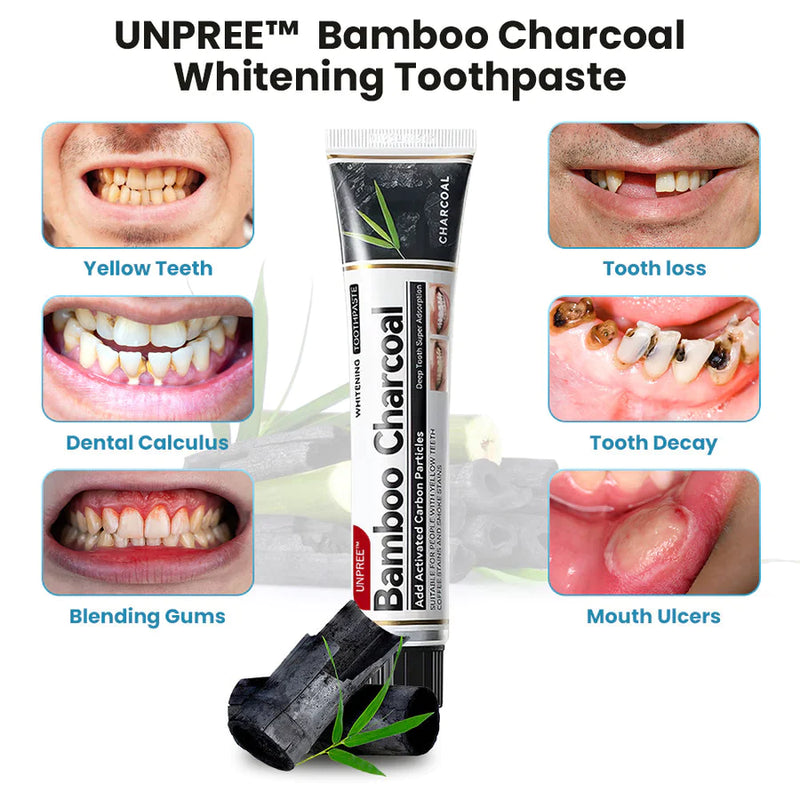 Bamboo Activated Charcoal™ Teeth Whitening Toothpaste