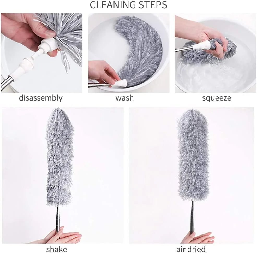 Microfiber Bendable & Extendable Fan Ceiling Duster