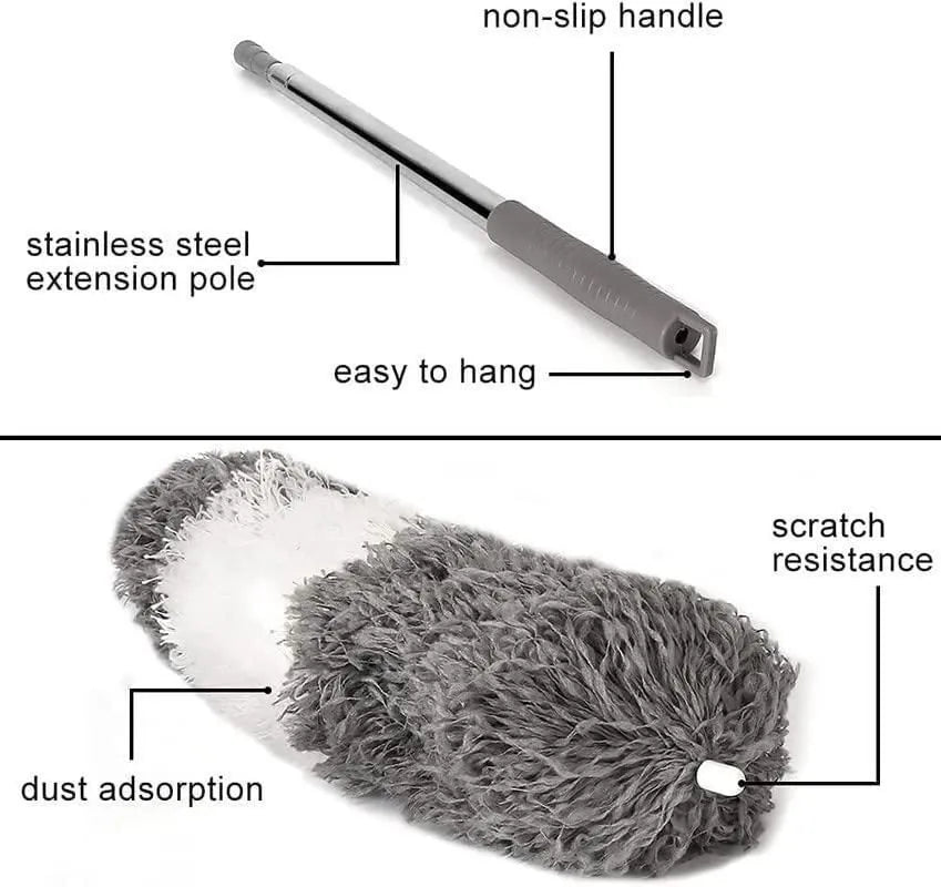 Microfiber Bendable & Extendable Fan Ceiling Duster