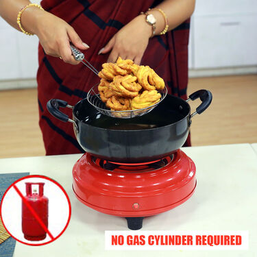 Flameless Electric Cooking Stove (1-YEAR WARRANTY)