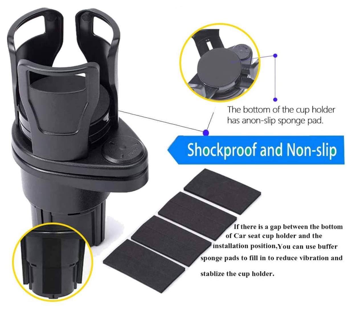 Shoppers Find FlexiGrip Car Cup Holder Pro
