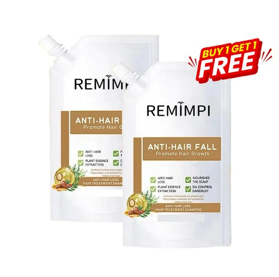 Natural Anti-Hair Fall Treatment Shampoo (Buy 1 Get 1 Free)